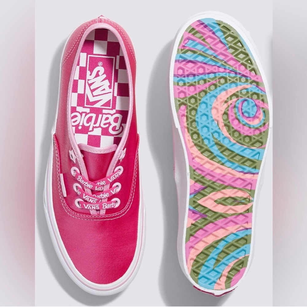 VANS X BARBIE PLATFORM SNEAKERS